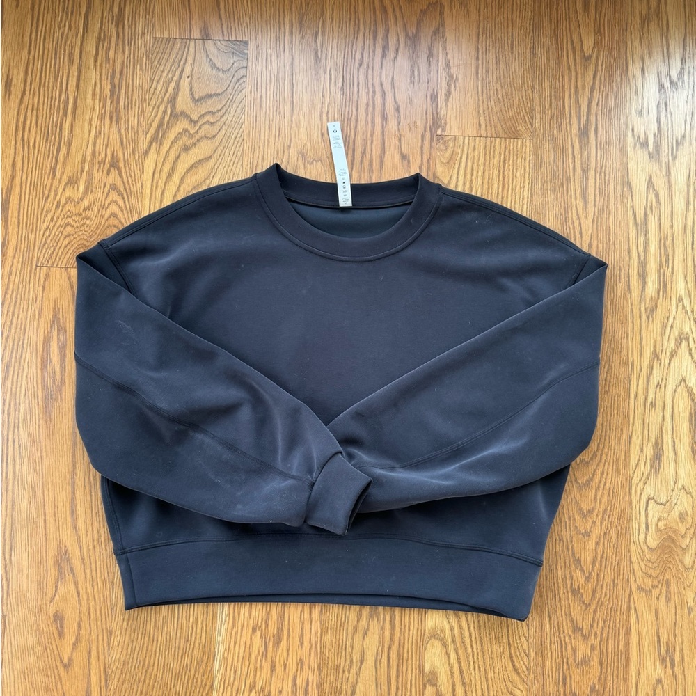 Lululemon Softstreme Crewneck Black Size 8